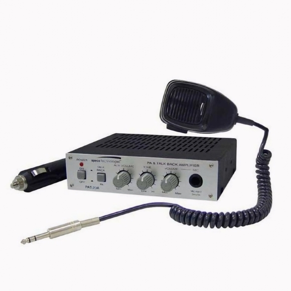 Set 2 boxes 20W Mobile PA Amplifier w Talkback Feature - Picture 2 of 5